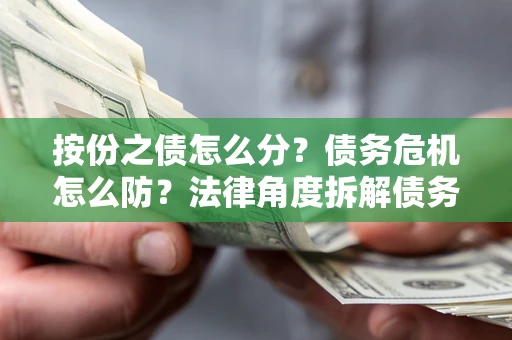 北京按份之债怎么分？债务危机怎么防？法律角度拆解债务分配与风险自保指南