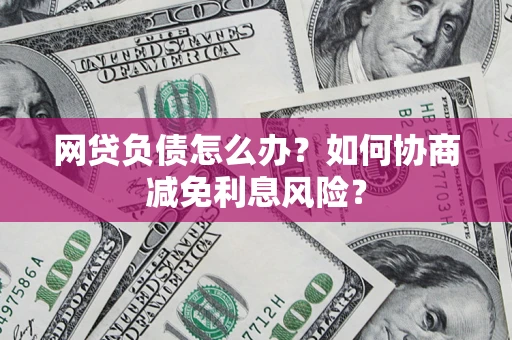 北京网贷负债怎么办？如何协商减免利息风险？