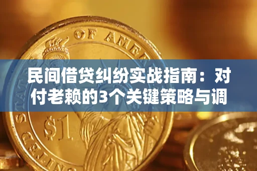 北京民间借贷纠纷实战指南：对付老赖的3个关键策略与调解盲区解析