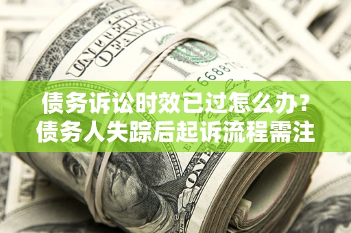 北京债务诉讼时效已过怎么办？债务人失踪后起诉流程需注意什么？