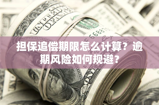 北京担保追偿期限怎么计算？逾期风险如何规避？